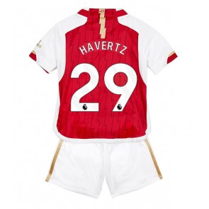Maillot de foot Arsenal Kai Havertz #29 Domicile enfant 2023-24 Manches Courte (+ pantalon court)